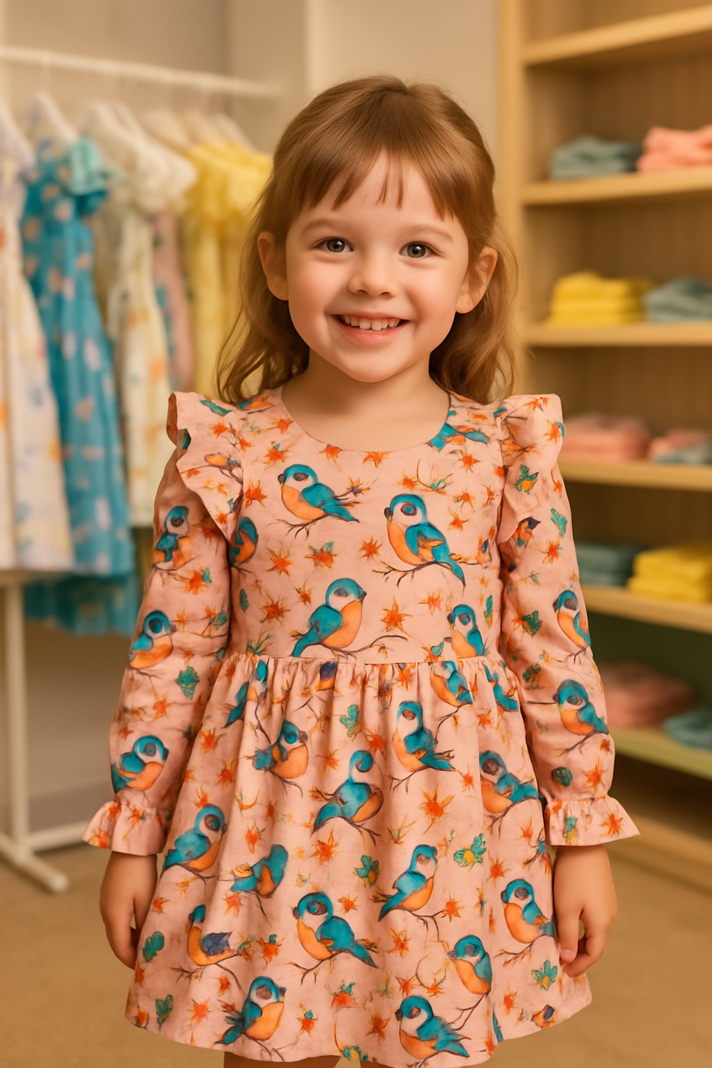 Vestido Infantil Hortência