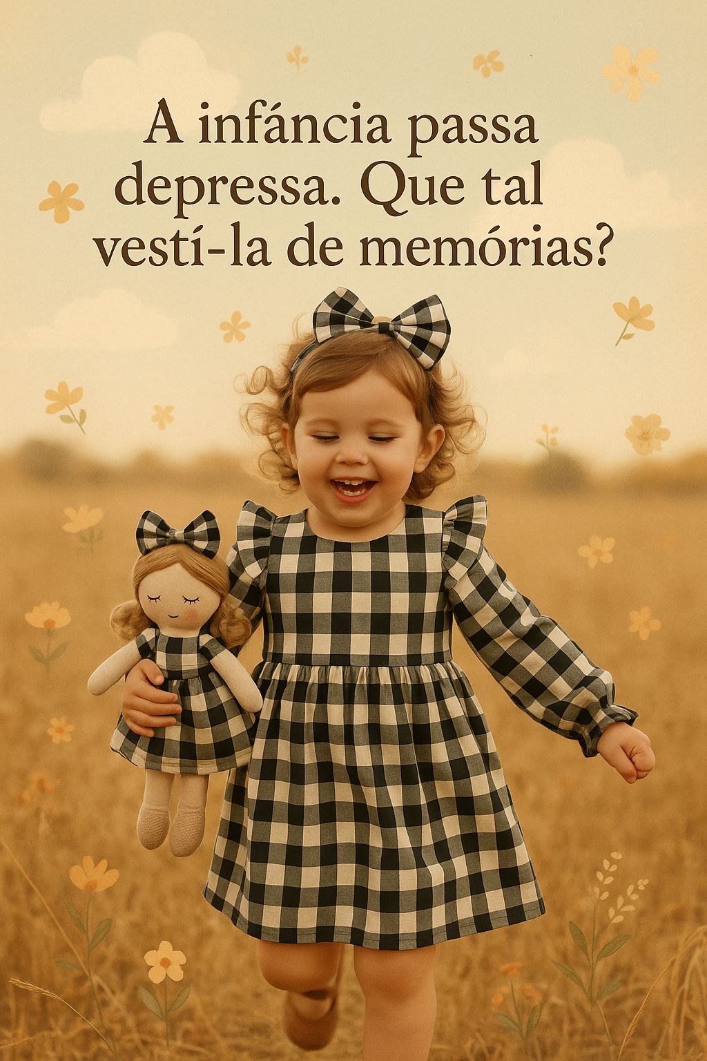 Vestido Infantil Hortência