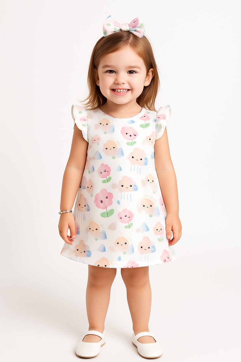 Kit completo (Vestidos + Boneca + Laços + Mochila)