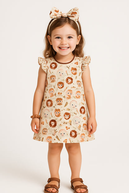 Kit completo (Vestidos + Boneca + Laços + Mochila)